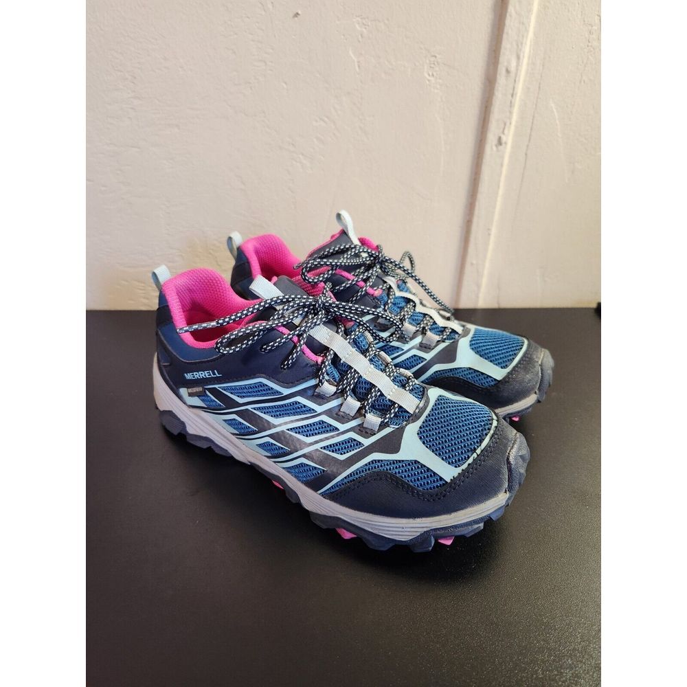 Merrell Girls Moab FST Low Waterproof Hiking Shoes Youth Size 5